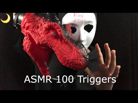 ASMR 100 TRIGGERS IN 1 MINUTE