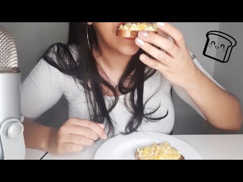ASMR Comiendo pan tostado🍞| Mukbang Tostadas 🍴| ASMR En Español | ASMR Comiendo en Español💋