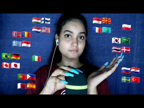 ASMR Whispering *Spring* in 35+ Different Languages