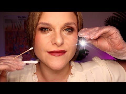 ASMR Face Examination: Relaxing Personal Attention
