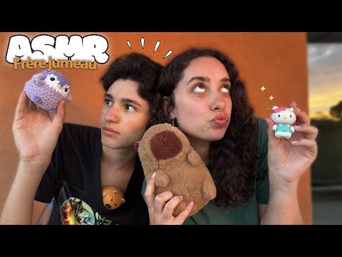 🌙 ASMR FRANÇAIS : AVEC MON FRÈRE JUMEAU 👯 (à l'extérieur)