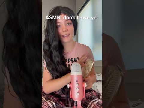 don't leave yet 🤍#asmr #girlfriendasmr #comfortaudio #sleepaid #whisper