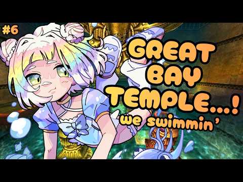 【LEGEND OF ZELDA: MAJORA'S MASK】great bay temple 🐟 BIG ZORA LOVE 🌊  first playthrough 🎭 N64🎮【EN/日本語】