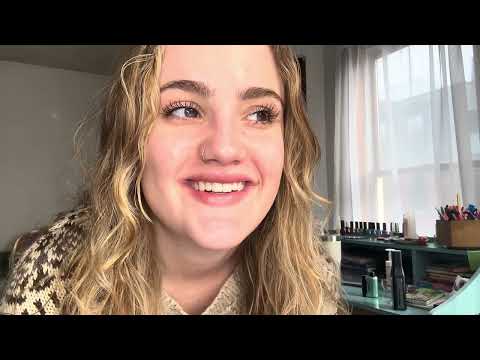 ASMR grwm and UNBOXING (skincare & teddy fresh surprises)
