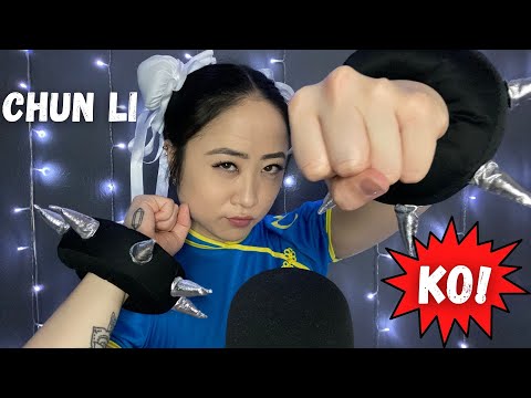 ASMR | Chun Li Knocks You Out, Fast & Aggressive/Unpredictable Triggers