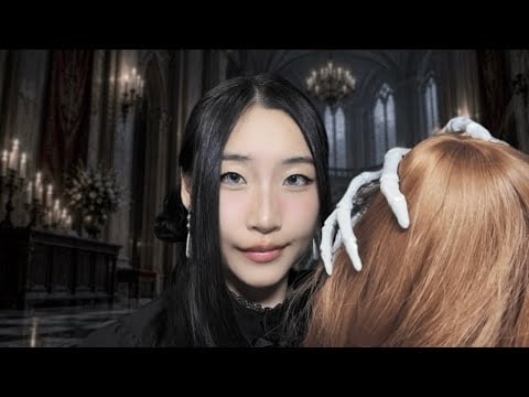 [ASMR] Ghost Mom Takes Care of You in Afterworld🪦✨Hair brushing | Makeup Application | Soft Whisper