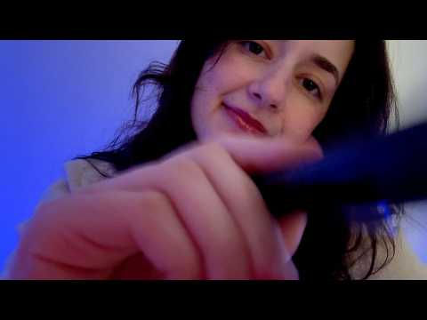 ASMR| Big Sis Does Your Evening Makeup Routine (Soft Spoken, Personal Attention)