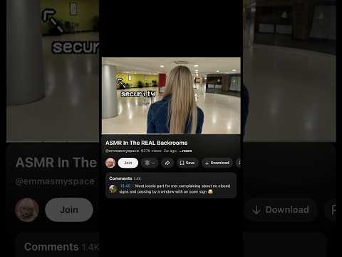 ASMR from the Backrooms #asmr