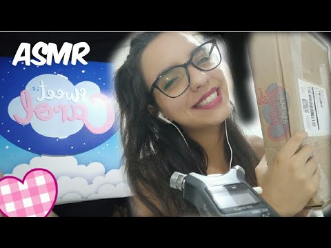 ASMR- UM RECEBIDO MUITO ESPECIAL!