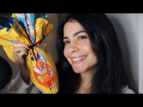ASMR COMENDO OVO DE PÁSCOA