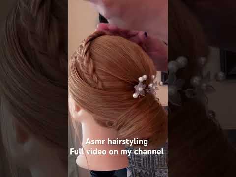 #foryou #hairstyle #hairbrushing #asmr #hairplay