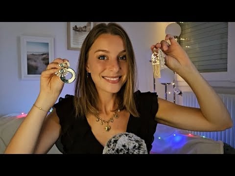 ASMR - Ma collection de boucles d'oreilles 💎☺️ (close up)
