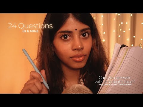 ASMR Asking You Extremely Personal Questions 😳🙈 0 to 100 Real Quick 🫣 Indian ASMR, Paper, Scribbling