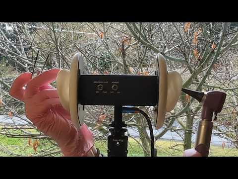 ASMR - Ear Cleaning But With Tweezers - Gloves - Soft Spoken