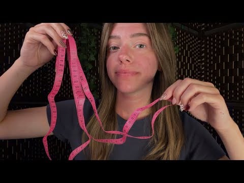 ASMR Measuring You To Sleep 📏 | Typing and Inaudible Whispers