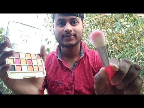 ASMR Fast Doing Your Makeup 💅🏻 💄 In Nature 🍀 
