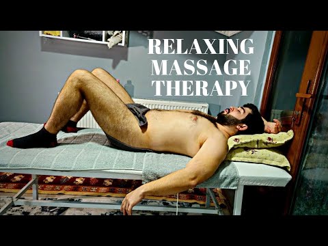 TURKISH MASSAGE THAT PROVIDES WHOLE BODY ENERGY RENEWAL - ASMR CHEST,LEG,BACK,ARM,HAND #relaxing