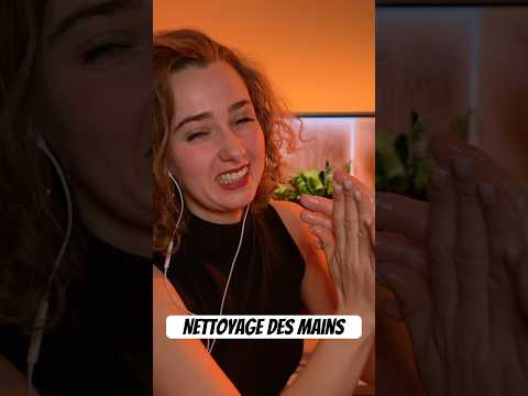 Nettoyage des mains #asmrfrançais #asmrroleplay #asmrmassage #asmrrelaxation #soin