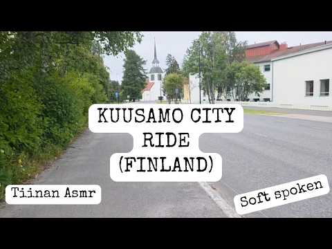 Cycling Through Kuusamo | Soft Spoken City Ride - ASMR with accent