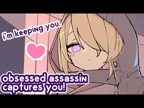 ASMR Obsessed Assassin Captures You ❤️‍🩹✨ Personal Attention, Whispers & Unplaceable, Bizarre Accent