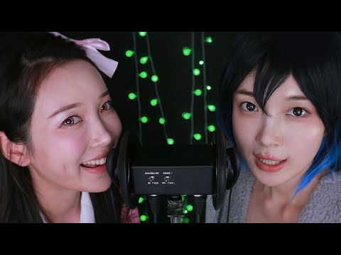 ASMR 3dio 좌우 트리거 X 귀멸의 칼날 OST (은즈코와 젤노스케~)