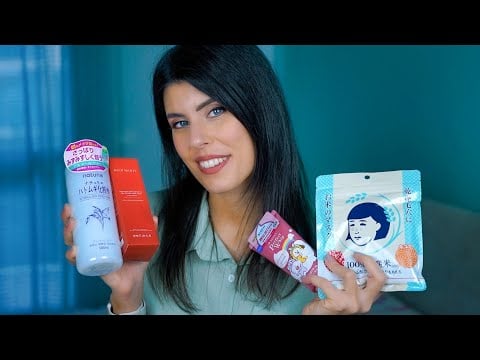 ASMR 🫧 Skincare Giapponese + La mia ROUTINE ATTUALE ft. @yesstyle