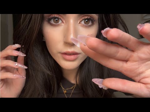 ASMR classic mouth sounds and hand movements for deep sleep