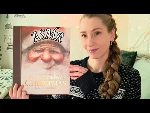 ASMR | Whispered Bedtime Story | The Night Before Christmas🎄🎅|  Relaxation & Sleep 😴