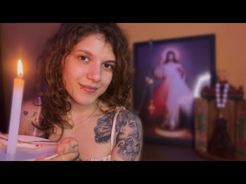 ✨ASMR✨Essa benza vai remover todo o mal da sua vida || benza contra quebrante, inveja, etc