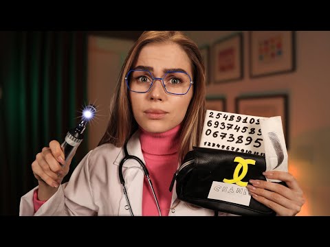 Fast ASMR Everything Goes Wrong #3 Eye Exam, Shady Dealer, ScalpE, Hairdresser, Tweezing, Beautician