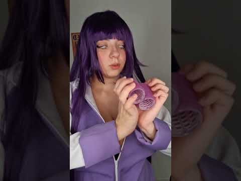 Hinata vai cuidar de você 💜🥰 #asmr #hinata #naruto #anime #shorts