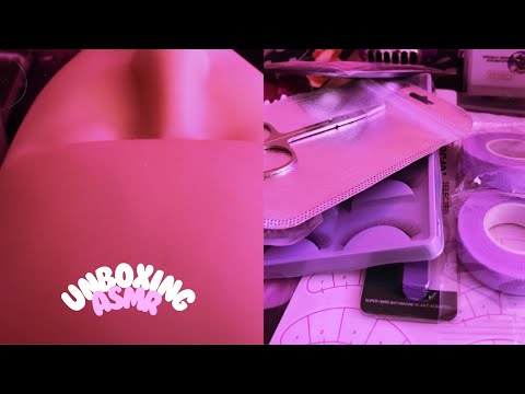 Unboxing relajante | Sonidos de plástico | Andrea ASMR 🦋