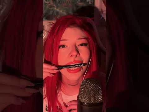 Scratching My Teeth with a Brush 😮‍💨 SweetieAmonetASMR