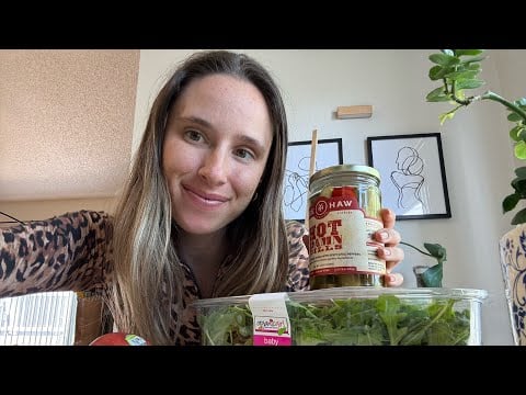 ASMR Mini Grocery Haul (Tapping, Tracing, and Over-Explaining) *super tingly*