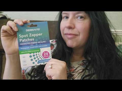 ASMR Spot Zapper Patches on you .. Let me get rid of your Zits Blemishes Spots ! RP