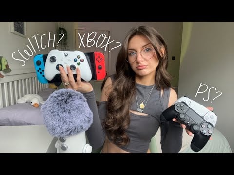 Controller ASMR🎮 (gaming rambles, PS5, PS4, Xbox, Switch sounds) 