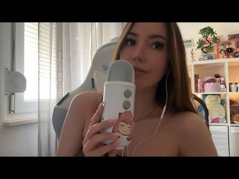 ASMR Gum Chewing Whisper Ramble