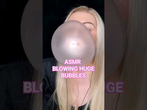 CELEBRATE NATIONAL BUBBLE GUM DAY WITH ME 🥳 #shorts #asmr #asmrbubblegum