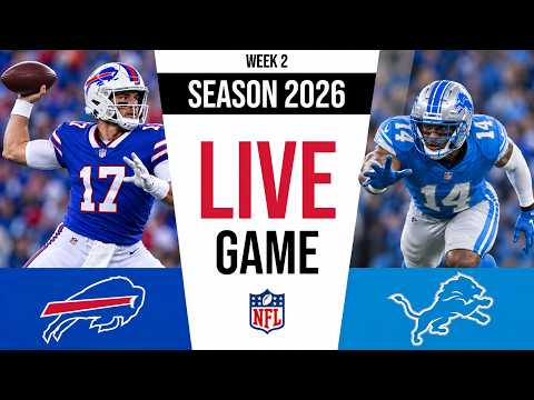 Detroit Lions vs Buffalo Bills Prematch Conference | NFL Week 2 Preview