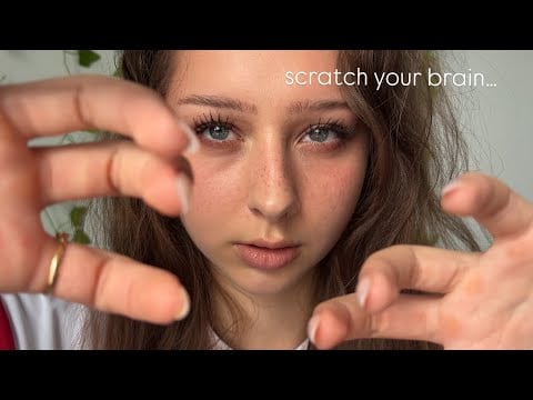 ASMR | Visual Tingles - Face Scratching & Tapping (no talking)