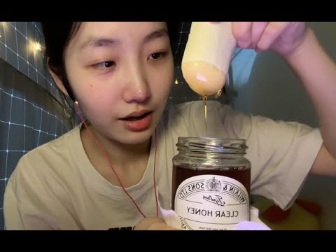 ”KC Sleeping Aid”  edible soap dipped with honey voice control asmr sleep aid