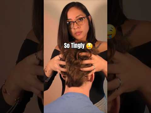 This Scalp Massage Put Me To Sleep 😴 #ASMR