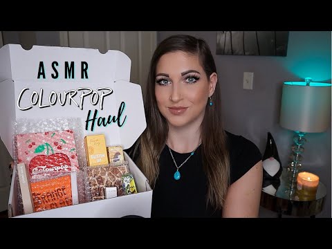 ASMR | Colourpop Haul💄