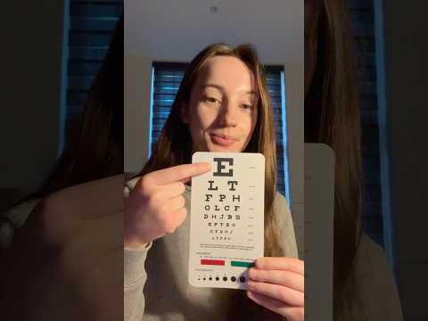 ASMR Classic Eye Exam 👁️ ✨ Light Triggers, Eye Chat and Hand Movements
