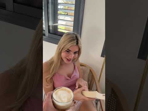 I love coffee 🥰 #blonde #funny #coffeelover