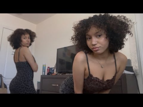 ASMR: Try on Haul + Shopping Haul w Fabric and Tapping Triggers 