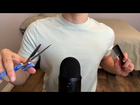 ASMR | Giving you the most relaxing haircut (Soft spoken)