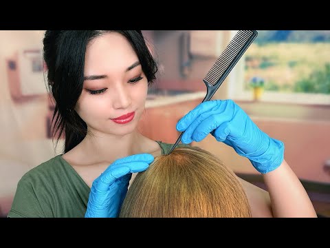 [ASMR] Doctor Scalp Check and Treatment