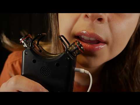ASMR~ Tascam Mic Biting