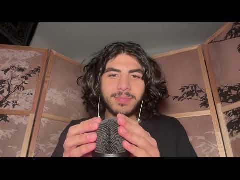 ASMR Deep Bare Mic Scratching (minimal talking)